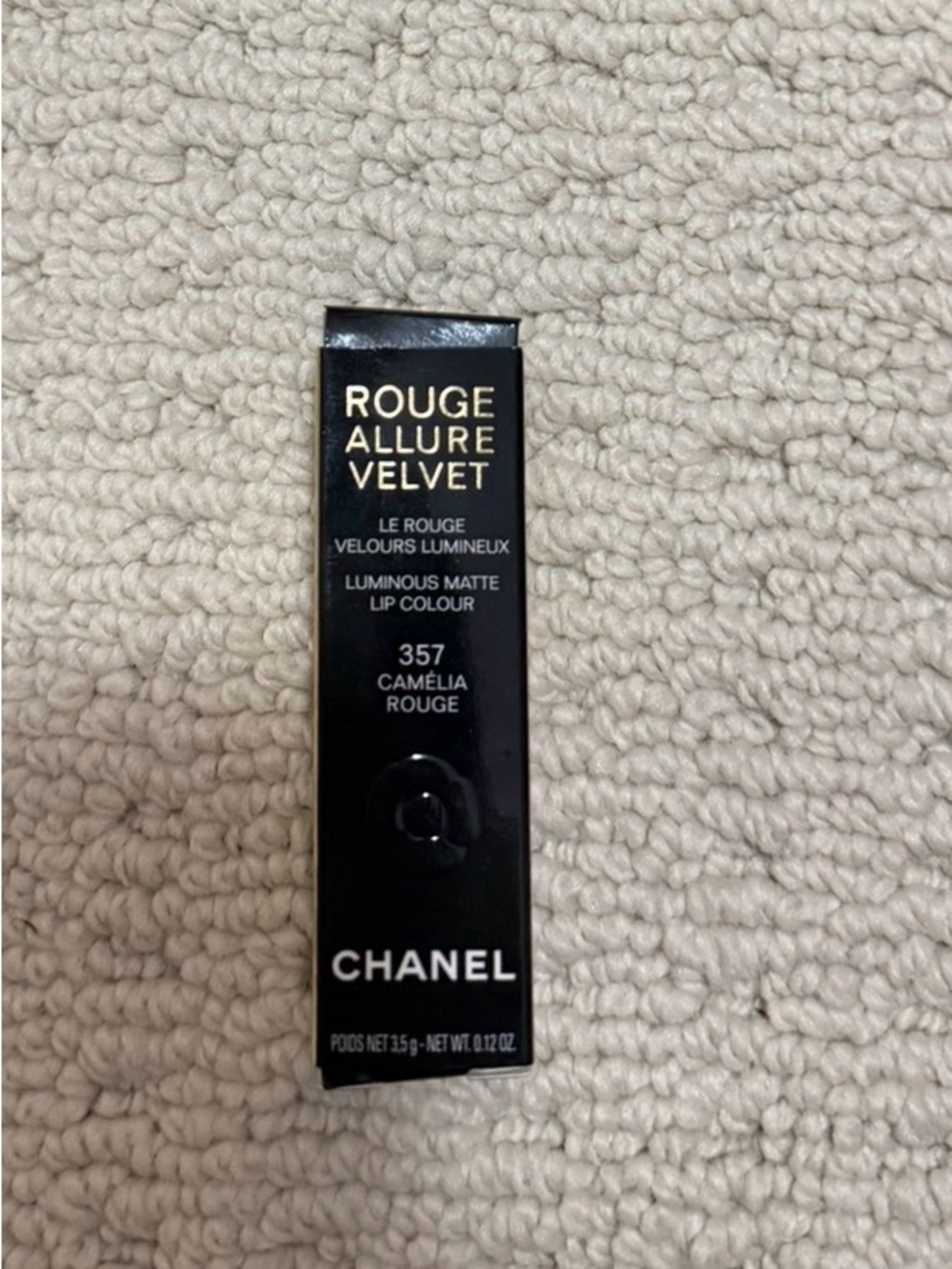 CHANEL Rouge Allure Velvet Luminous Matte Lip Colour 357